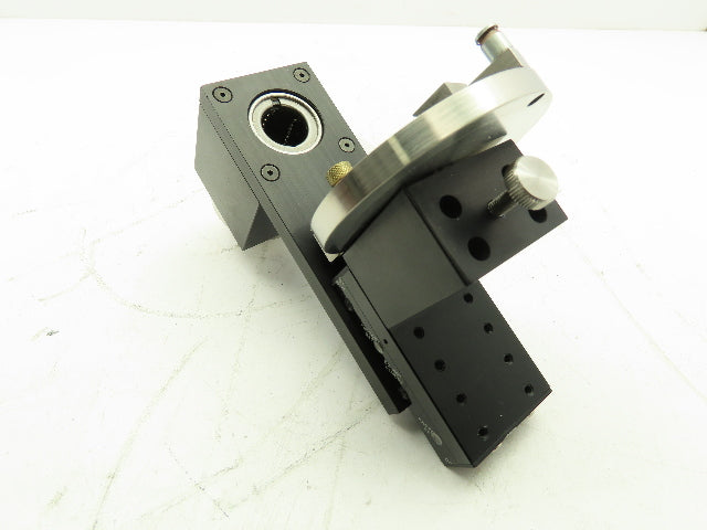 Daedal Manual Positioning Bearing Linear Slide Rotary Table Positioner 3" Travel