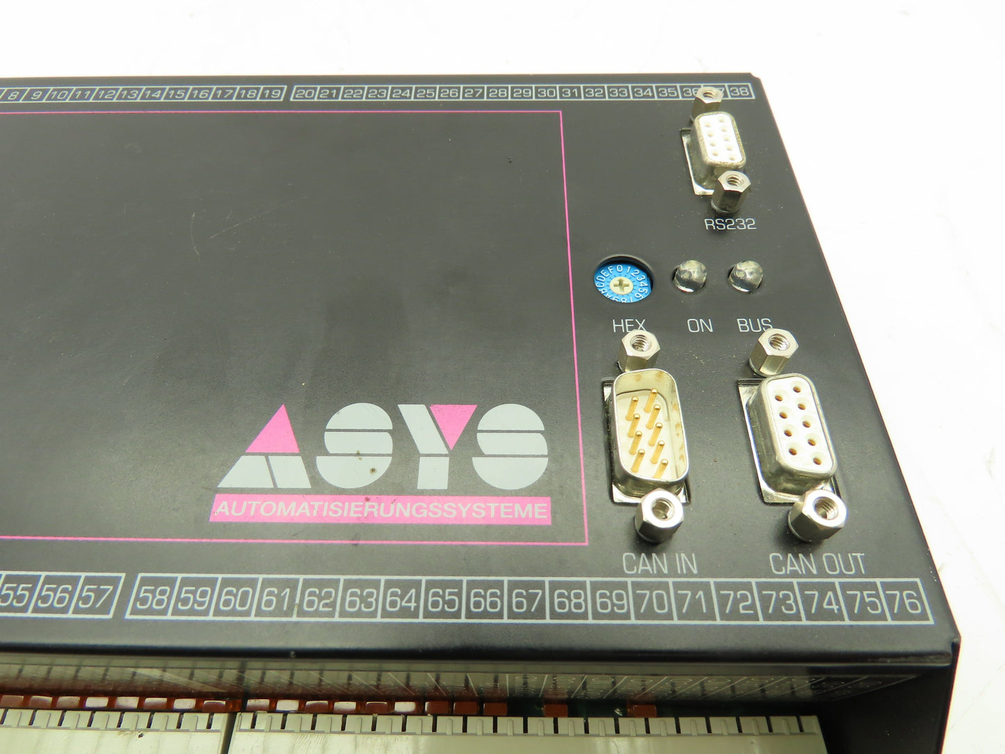 Elrest ASYS/CAN/M3/CPU167E/V1.51 DCE-4V Linear Servo Motor Drive 10803036