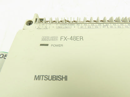 Mitsubishi FX-48ER Programmable Controller 48Pt Input/Output 24VDC
