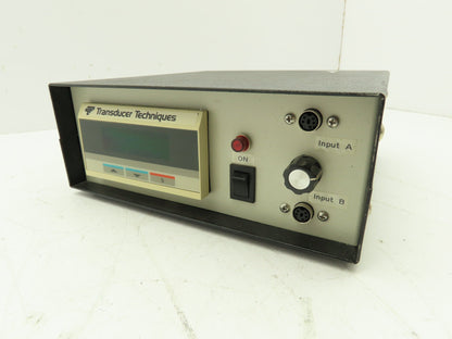 Transducer Techniques Dual Input Digital Panel Meter 110V