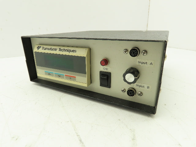 Transducer Techniques Dual Input Digital Panel Meter 110V