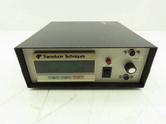 Transducer Techniques Dual Input Digital Panel Meter 110V