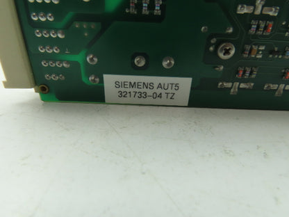 Siemens TDS 120/25Y Servo Amplifier PC Circuit Board AUT5 MCH