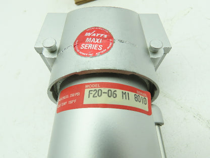 Watts F20-06 M1 Pneumatic Filter Steel Housing 3/4" NPT