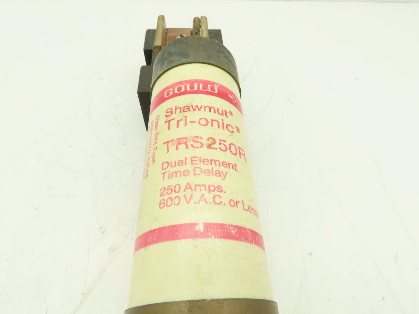 Allen Bradley F-15235 Fuse Block w/TRS-250R Class RK5 250 Amp Fuse 1-Pole 600V