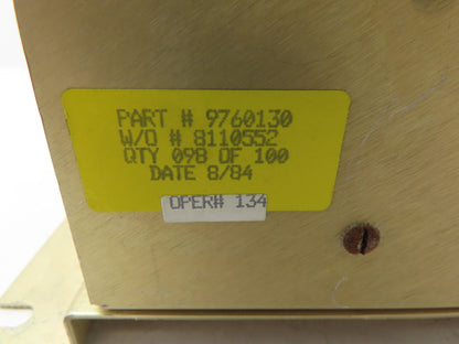 Bruce Industrial Controls 9760130 Circuit Board Control Power Supply Module 120V