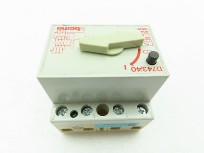 Bticino D743/40 Circuit Breaker Switch 4-Pole 40 Amp 380V Residual Current 0.03A