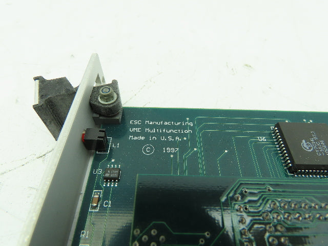 ESC Mfg 01-174-500 VME Multifunction Slot Card Circuit Board 01-174-000