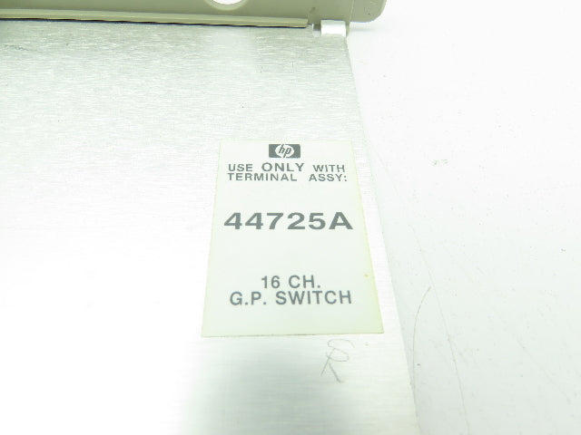 HP Agilent  44725A 16-Channel General Purpose Switch Module