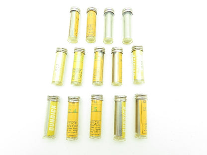 Dundick Steel Plug Pin Gage Measurement Tool Gauge 2"L Assorted LOT OF 14 pcs