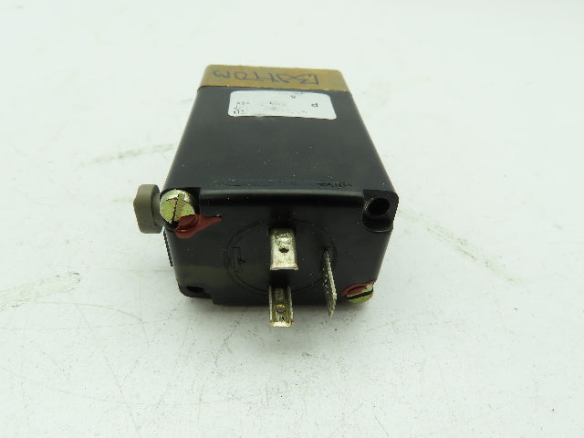 Burkert 0331 C 1/8 FPM BR Solenoid Vacuum Valve 120V 8W 87 PSI