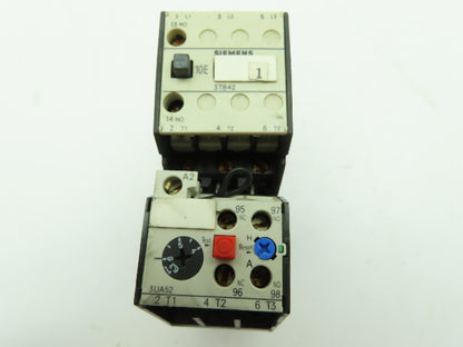 Siemens 3TB4210-0A Contactor 3-Pole 120V Coil 30A Sz 0 w/Overload  LOT OF 2