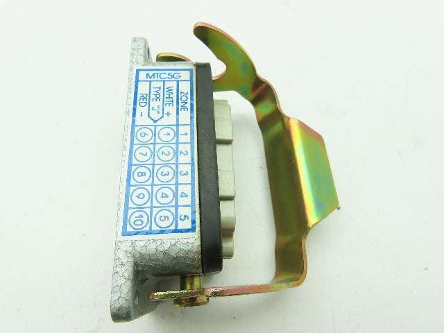 DME MTC-5-G Mold Thermocouple Connector 5-Zone 10-Pin 10A Amphenol Plug C146