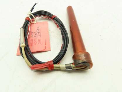 DME AFIP557290 Integral Heater Probe 240V 325 Watt 90 Deg Leads
