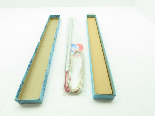 DME HCTC-05-15 Thermocouple Cartridge Firerod Tube Heater 240V 1980W 15"