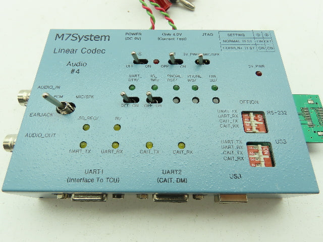 M Seven System M7SYSTEM Dual Band CDMA 1x/ GPS Module Box Linear Codec RS-232
