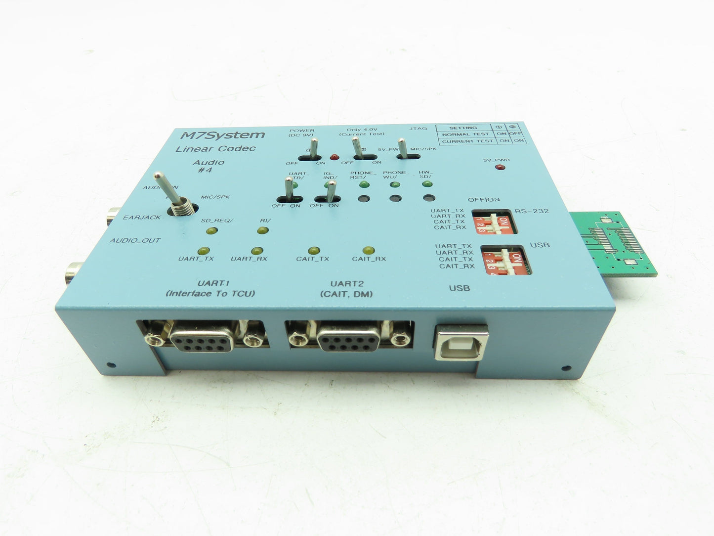 M Seven System M7SYSTEM Dual Band CDMA 1x/ GPS Module Box Linear Codec RS-232