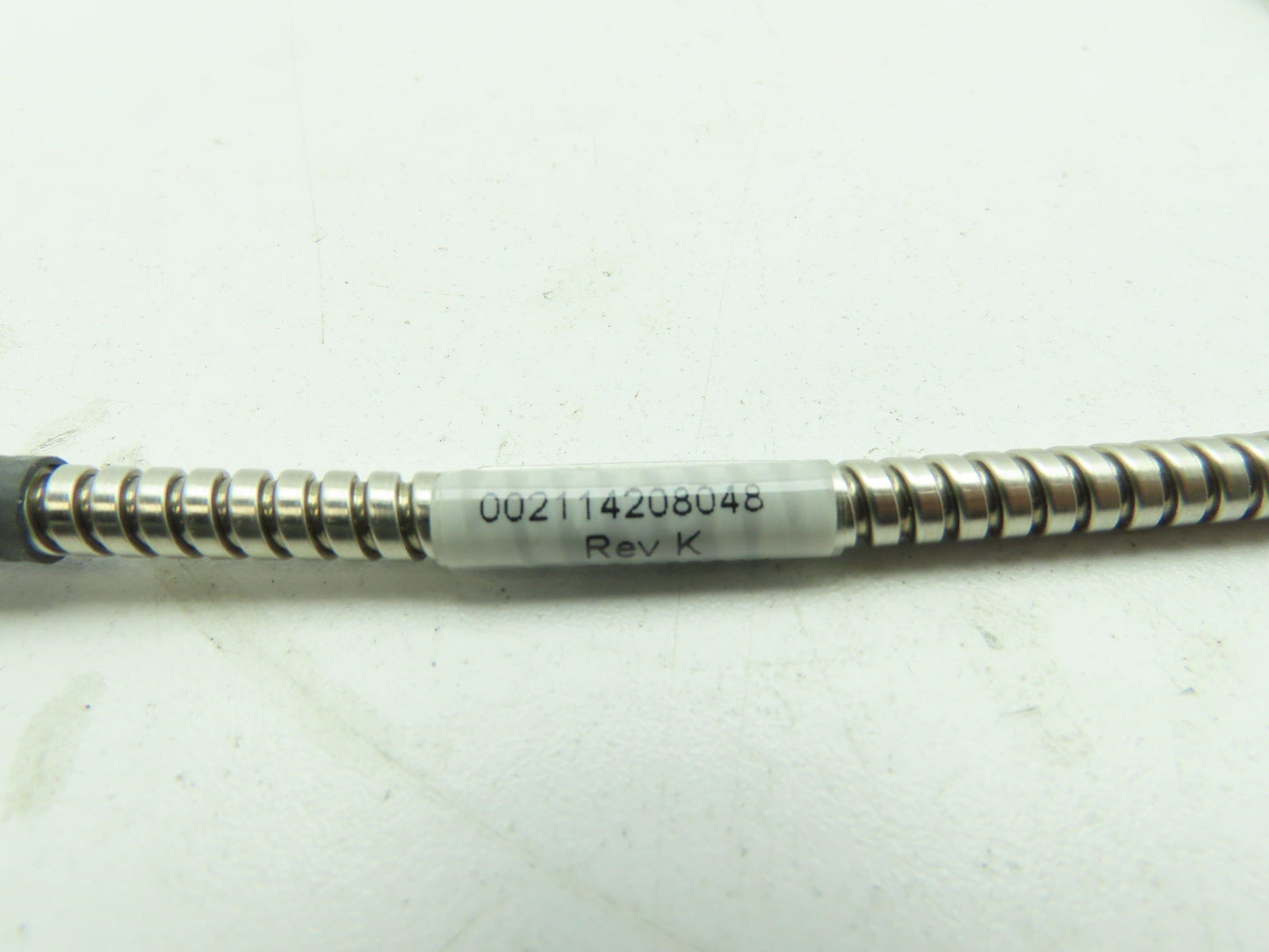Dolan Jenner BXL848 Glass Fiber Optic Cable Light Guide 90deg Tip 48" Stainless