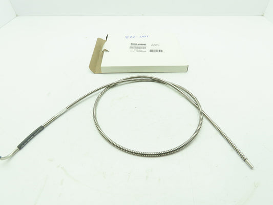 Dolan Jenner BXL848 Glass Fiber Optic Cable Light Guide 90deg Tip 48" Stainless