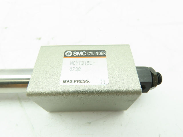 SMC NCY1B15L-0738 Pneumatic Rodless Magnetic Air Cylinder NCY1B15L