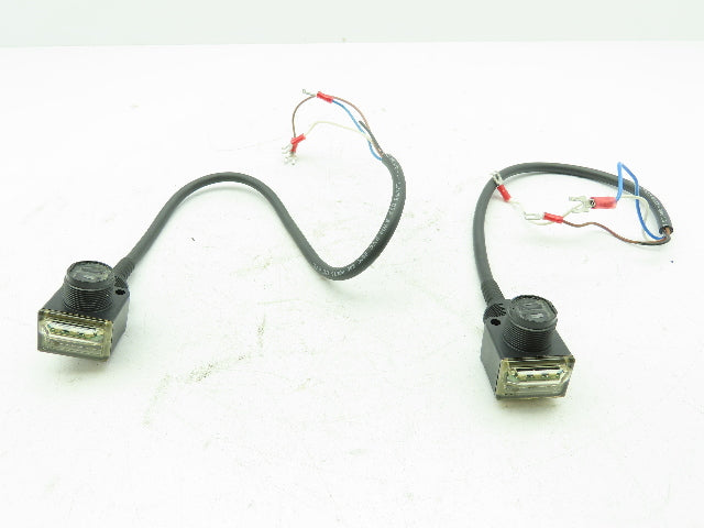 Allen Bradley 42EF-R9MPBV-A2 RightSight Beam Receiver Sensor Ser B  LOT OF 2