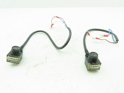 Allen Bradley 42EF-R9MPBV-A2 RightSight Beam Receiver Sensor Ser B  LOT OF 2