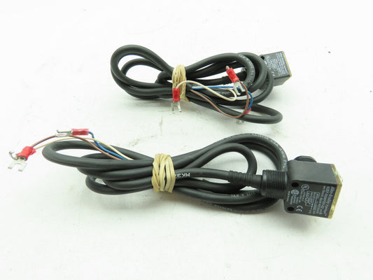 Allen Bradley 42EF-R9MPBV-A2 RightSight Beam Receiver Sensor Ser B  LOT OF 2