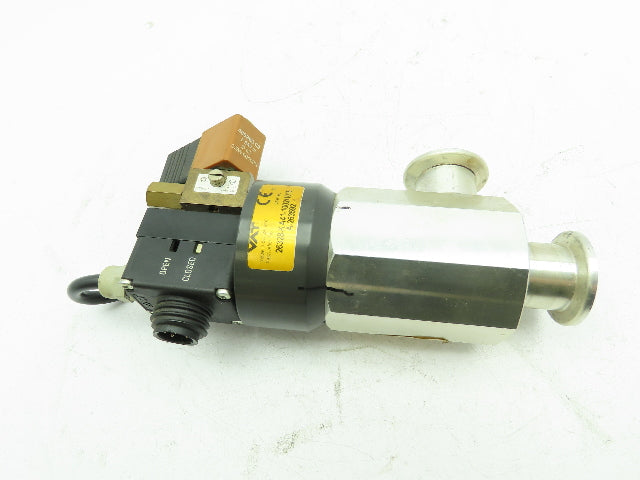 VAT 26328-KA41-1002/1015 Pneumatic Stainless Right Angle Solenoid Valve 1" ID