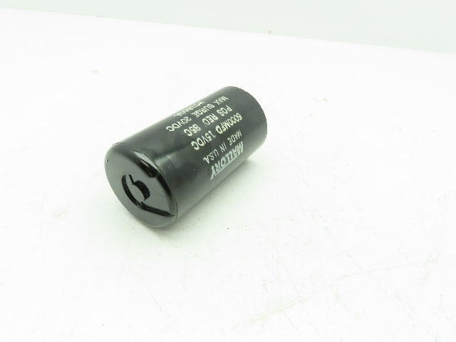 Mallory HC1560A Can Style Capacitor 6000uF 15VDC  LOT OF 3