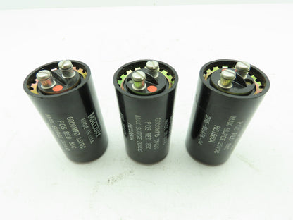 Mallory HC1560A Can Style Capacitor 6000uF 15VDC  LOT OF 3