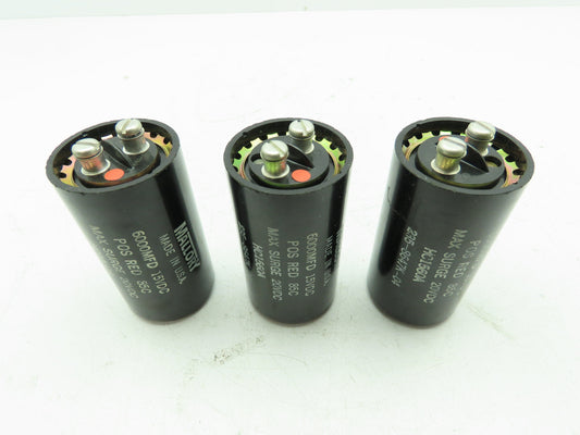Mallory HC1560A Can Style Capacitor 6000uF 15VDC  LOT OF 3