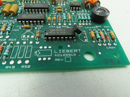 Liebert 4D12591G2 PCB Circuit Board Card 4D12592P1