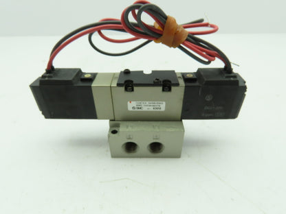 SMC NVFS2210-5G-02T Double Solenoid Valve 15-150 PSI 21-26 VDC