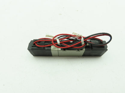 SMC NVFS2210 Double Solenoid Valve 15-150 PSI 21-26 VDC  Lot of 2