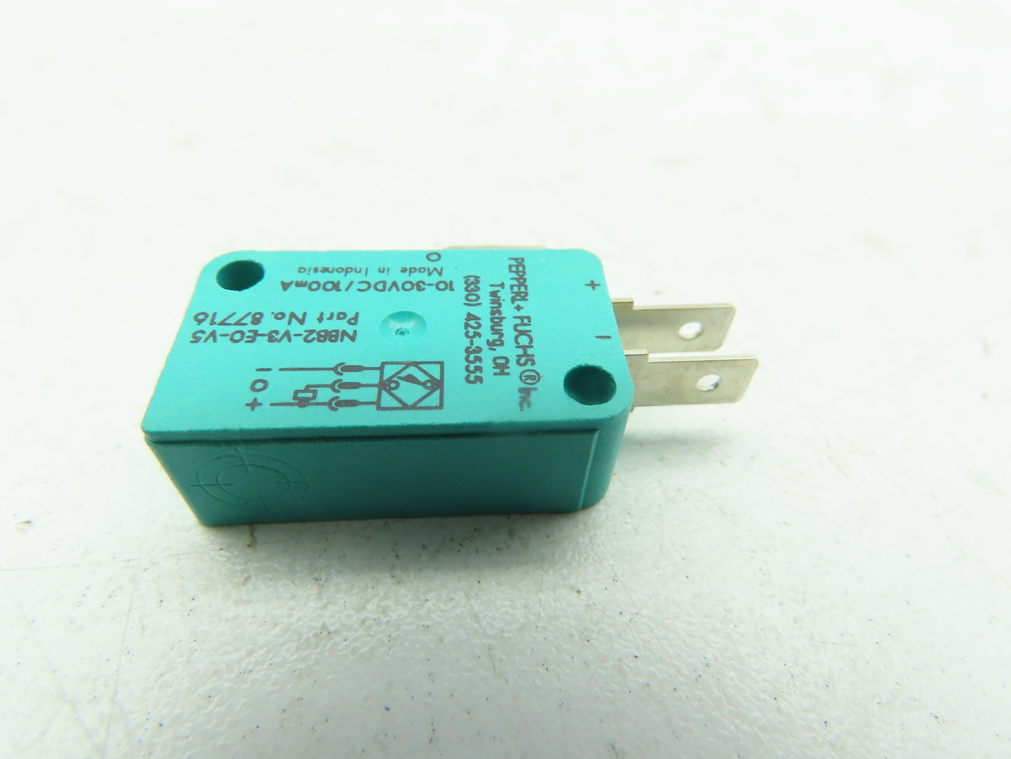 Pepperl+Fuchs NBB2-V3-EO-V5 Inductive Proximity Sensor 10-30 VDC PNP-NO