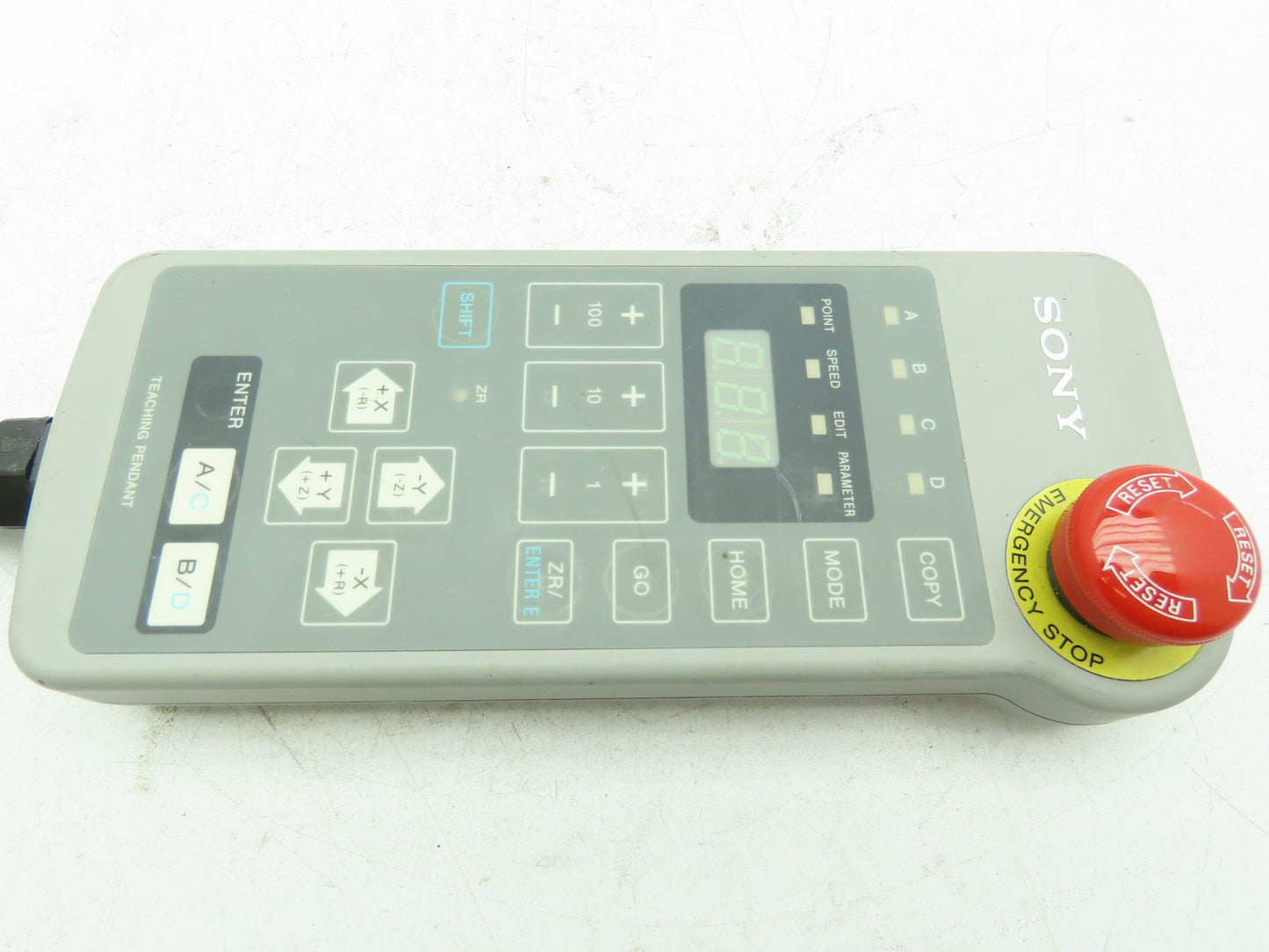 Sony Pro-U Handheld Teaching Pendant Keypad Controller E-STOP Push Button