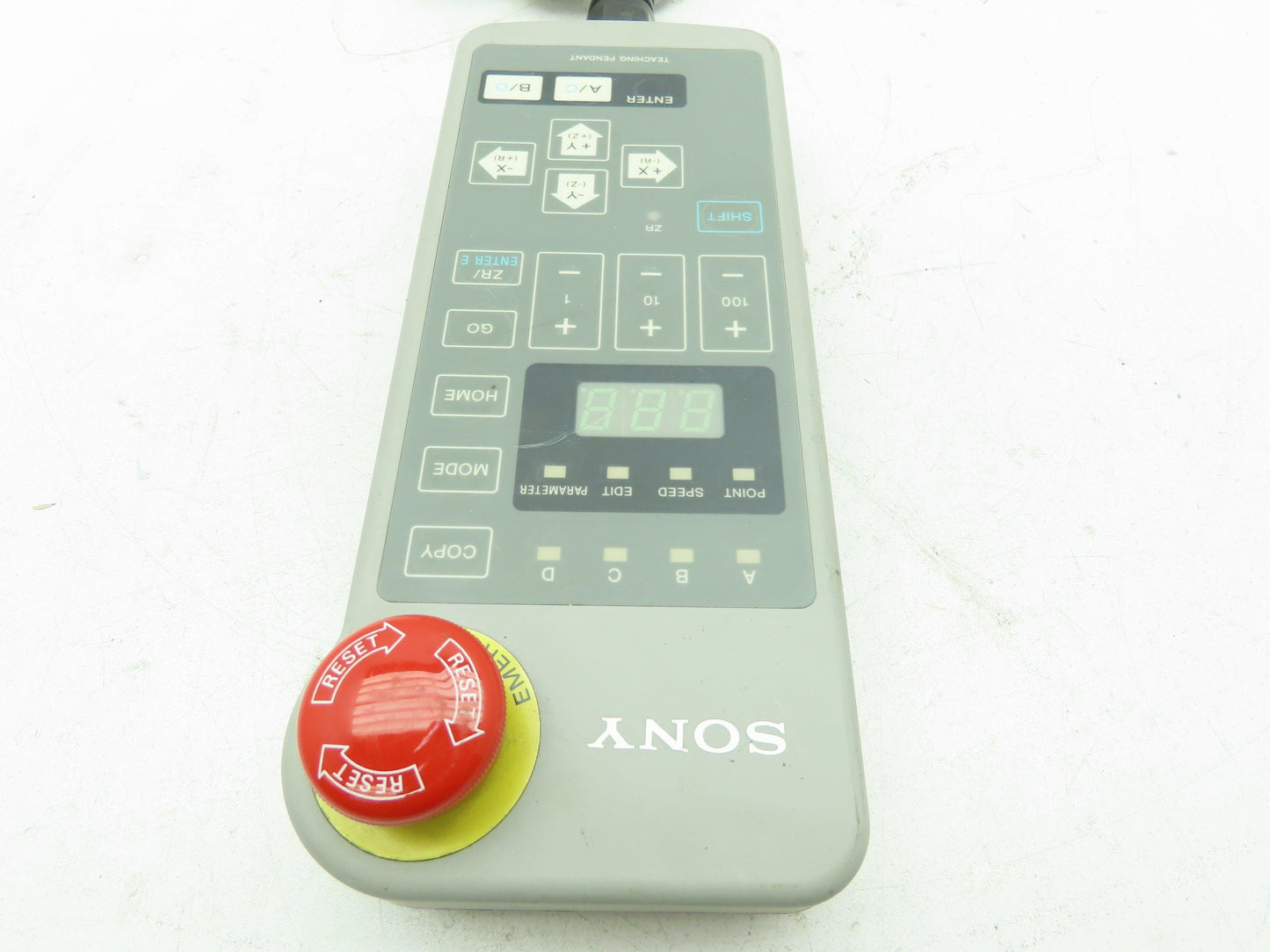 Sony Pro-U Handheld Teaching Pendant Keypad Controller E-STOP Push Button