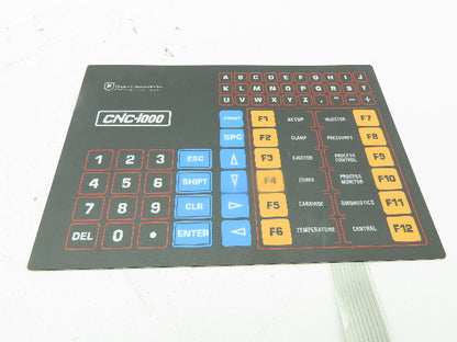 Hunkar Labs CNC 1000 Keypad Replacement Membrane Overlay Sticker ABC/1-9 F1-F12