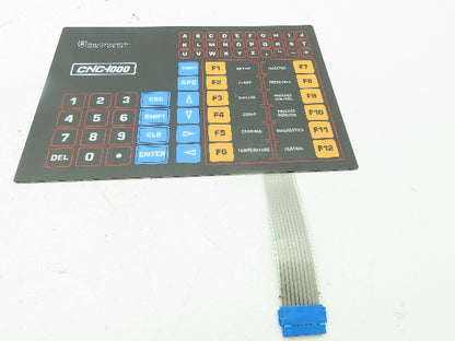 Hunkar Labs CNC 1000 Keypad Replacement Membrane Overlay Sticker ABC/1-9 F1-F12