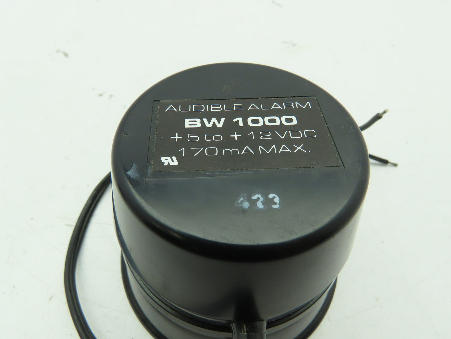 Audible Alarm BW 1000 Signal Horn 5-12VDC  LOT OF 2