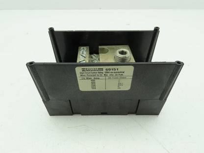 Ferraz Shawmut 69151 Power Distribution Terminal Block 1-Pole 350MCM-#6 x #4-#14
