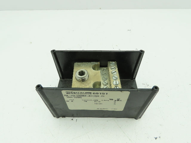 Ferraz Shawmut 69151 Power Distribution Terminal Block 1-Pole 350MCM-#6 x #4-#14