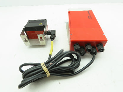 Leuze Electronic MDS 70 Barcode Decoder DE 70 and Scanner Head BCL5-140 110