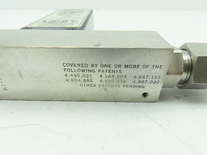 UNIT UTM-3020 Mass Flow Calibration Meter Gas N2 50 SLM 500 PSI