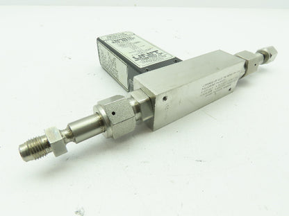 UNIT UTM-3020 Mass Flow Calibration Meter Gas N2 50 SLM 500 PSI