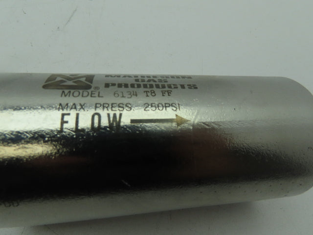 Matheson 6134-T8FF Stainless Gas Depth Filter 1/2"x 1/2"