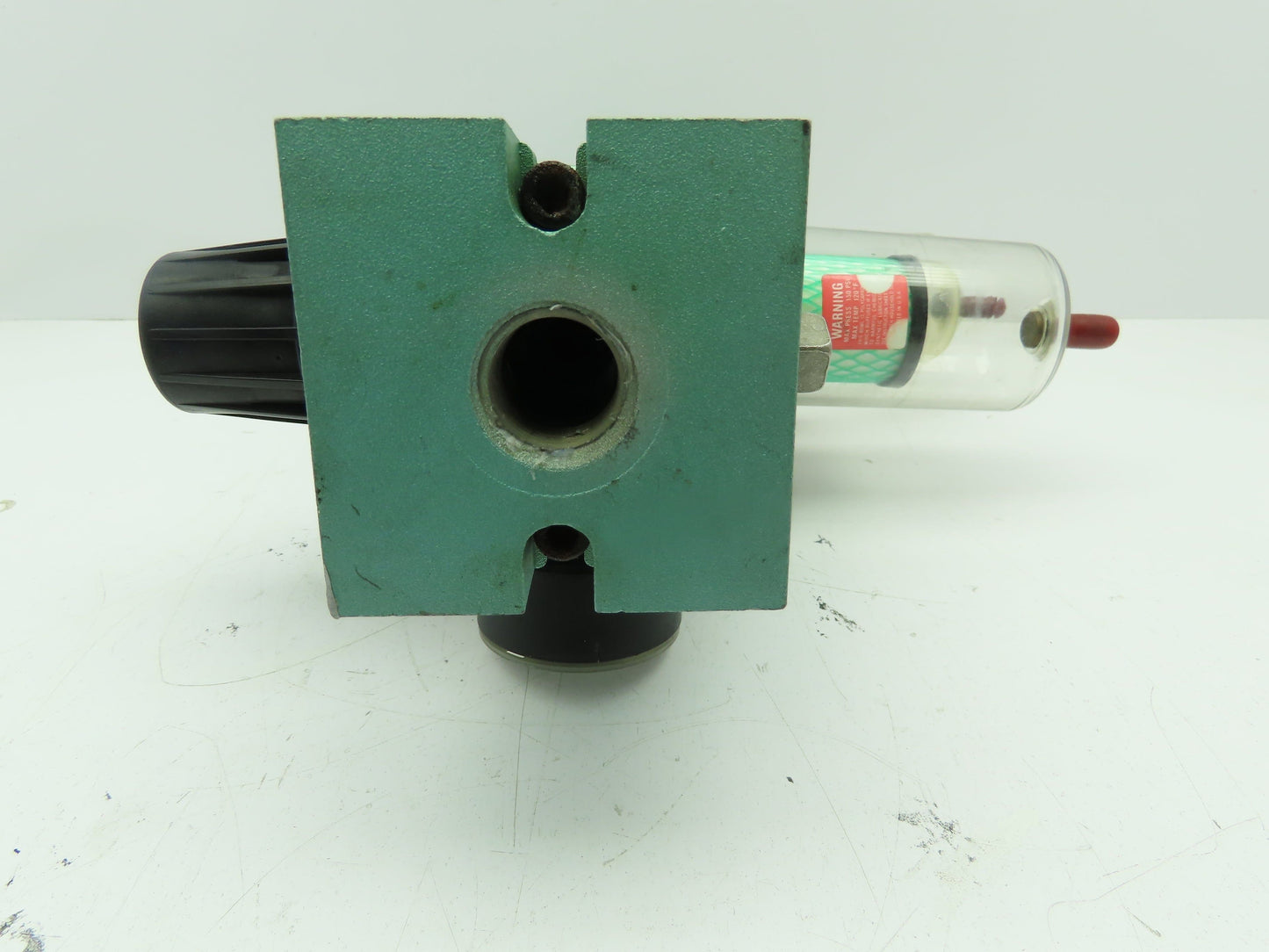 Numatics R30R-04 Pneumatic Regulator Inline Filter Valve Block 125 PSI 3/8" NPT