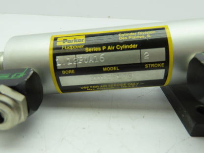 Parker 1.12PUA16 Pneumatic Air Cylinder Pivot Swivel Mount 1.5" Stroke Series P
