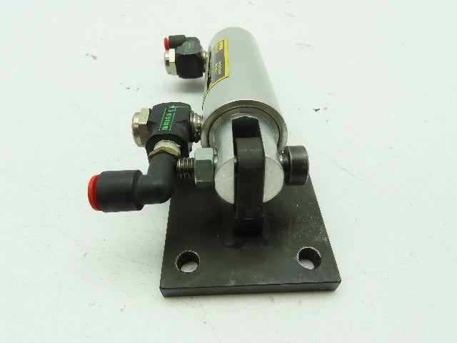Parker 1.12PUA16 Pneumatic Air Cylinder Pivot Swivel Mount 1.5" Stroke Series P