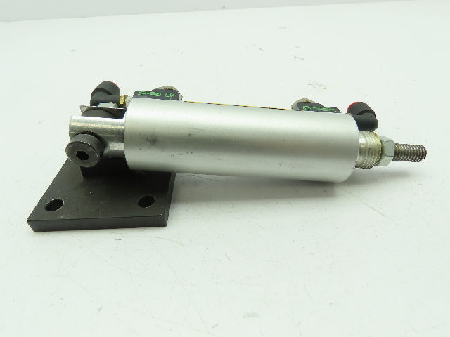 Parker 1.12PUA16 Pneumatic Air Cylinder Pivot Swivel Mount 1.5" Stroke Series P